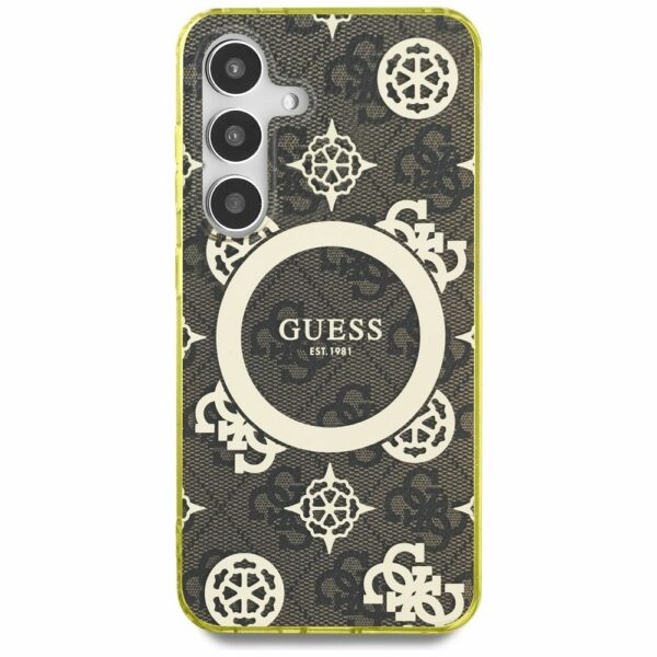 Θήκη Κινητού GUESS Samsung S25 Magnetic IML Peony Brown