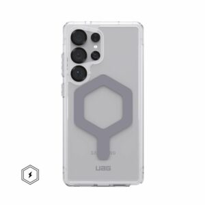 UAG Urban Armor Gear case PLYO PRO with built-in magnet for SAMSUNG S25 Ultra 5G ice / silver