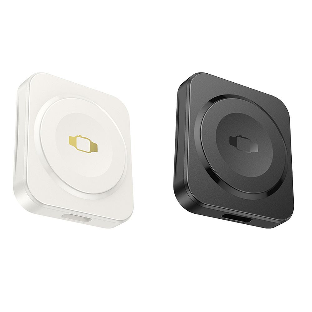 9c6bb2ad327f8ae94a027b168cccb8e9 HOCO wireless charger compatible with APPLE iWatch 2,5W CQ16C milky white
