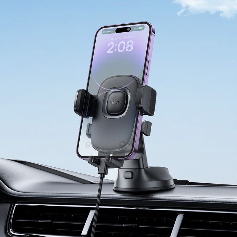 HOCO car charger for center console H76 black