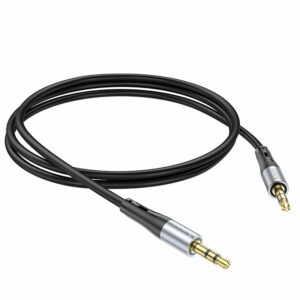 HOCO cable AUX Jack 3,5 mm (male) to Jack 3,5 mm (male) UPA22 1 m black