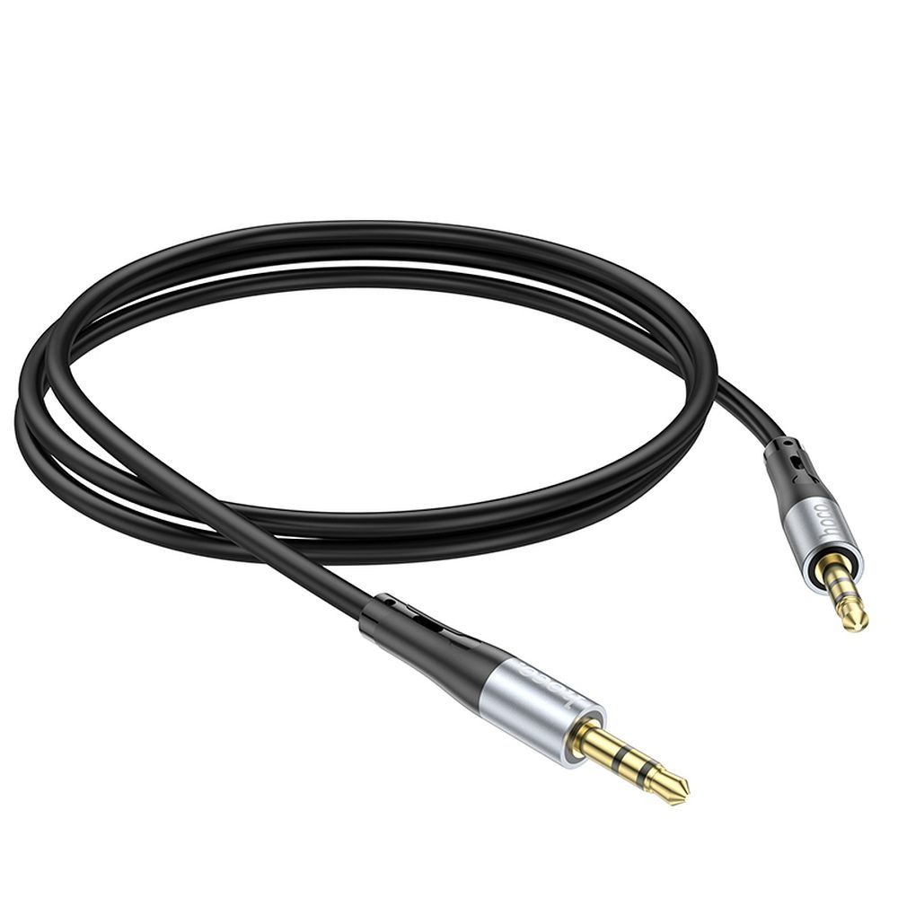 HOCO cable AUX Jack 3,5 mm (male) to Jack 3,5 mm (male) UPA22 1 m black