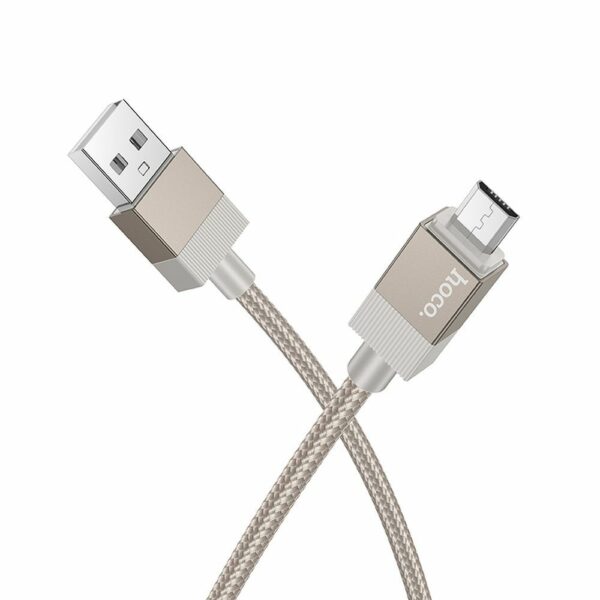 HOCO cable USB A to Micro USB 2,4A X110 1 m gold