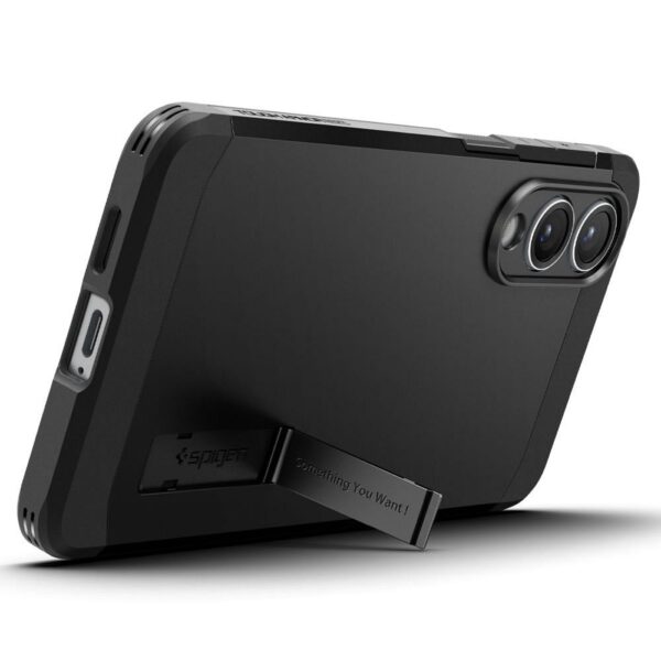 SPIGEN case TOUGH ARMOR compatible with MagSafe for SAMSUNG S25 Edge black