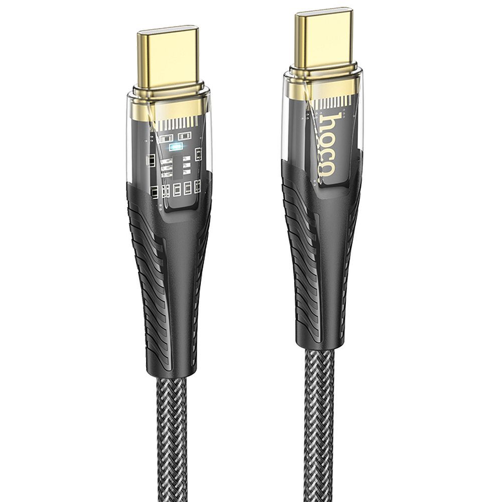 HOCO cable Type C to Type C 3A 60W U121 1,2 m black