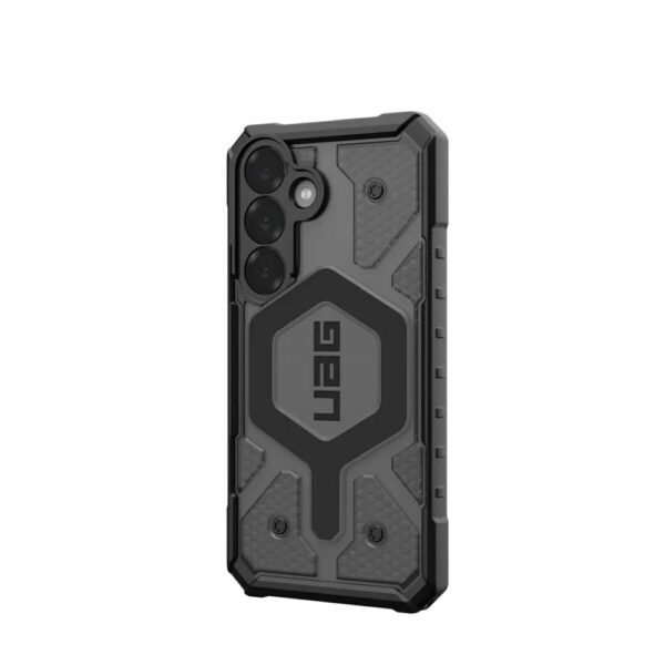 UAG Urban Armor Gear case PATHFINDER CLEAR MAGNET with built-in magnet for SAMSUNG S25 5G ash