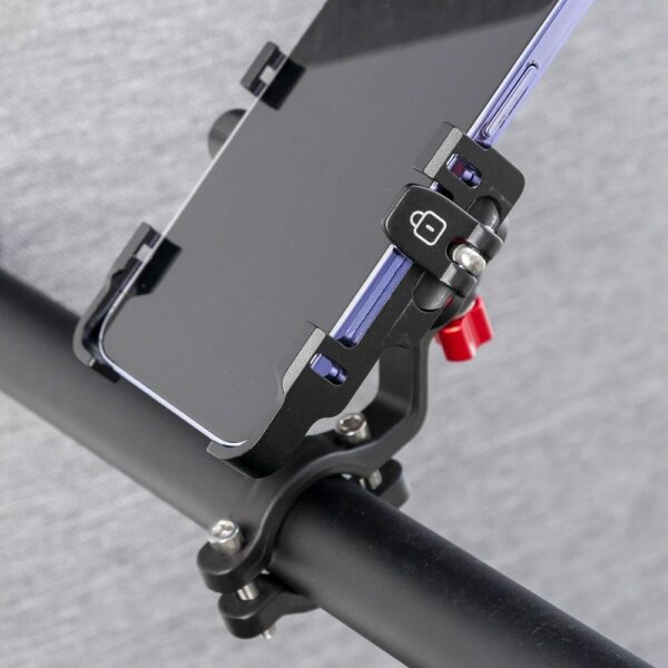 Bike / scooter aluminium holder for mobile phone FSBHD-106-6 black