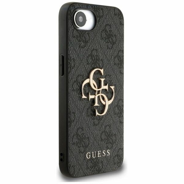 GUESS case for IPHONE 16e (SE 4 2025) GUHCPSE44GMGGR (4G PU Big Logo) black