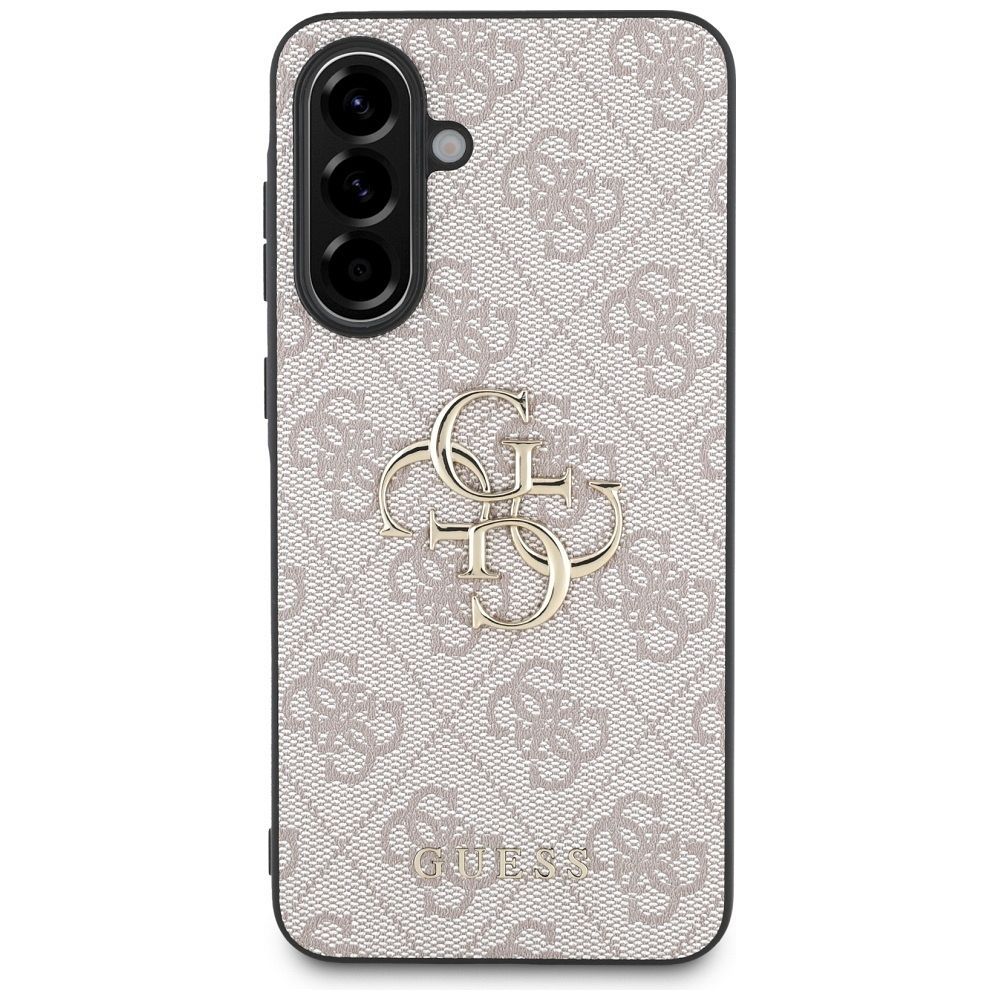 GUESS case for SAMSUNG A56 GUHCSA564GMGPI (4G PU Big Logo) pink