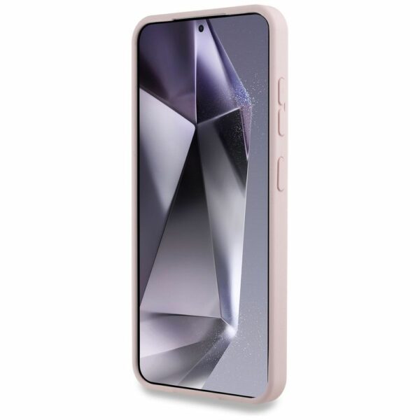 KARL LAGERFELD case for SAMSUNG S25 Plus KLHMS25MSKCHTCP (Magnetic Silicone Double Heads) pink