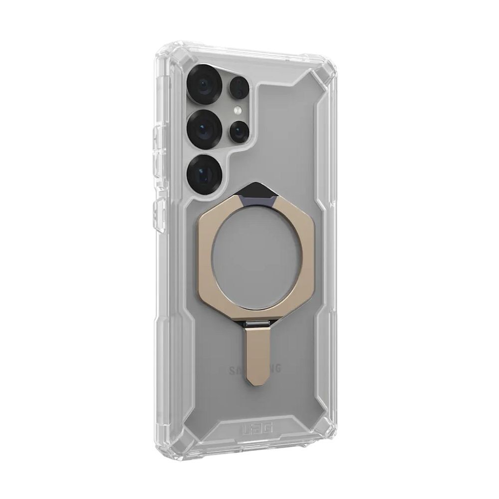 Θήκη UAG Plasma XTE Magnet Samsung S25 Ultra 5G Διάφανη / Τιτάνιο με Ενσωματωμένο Μαγνήτη