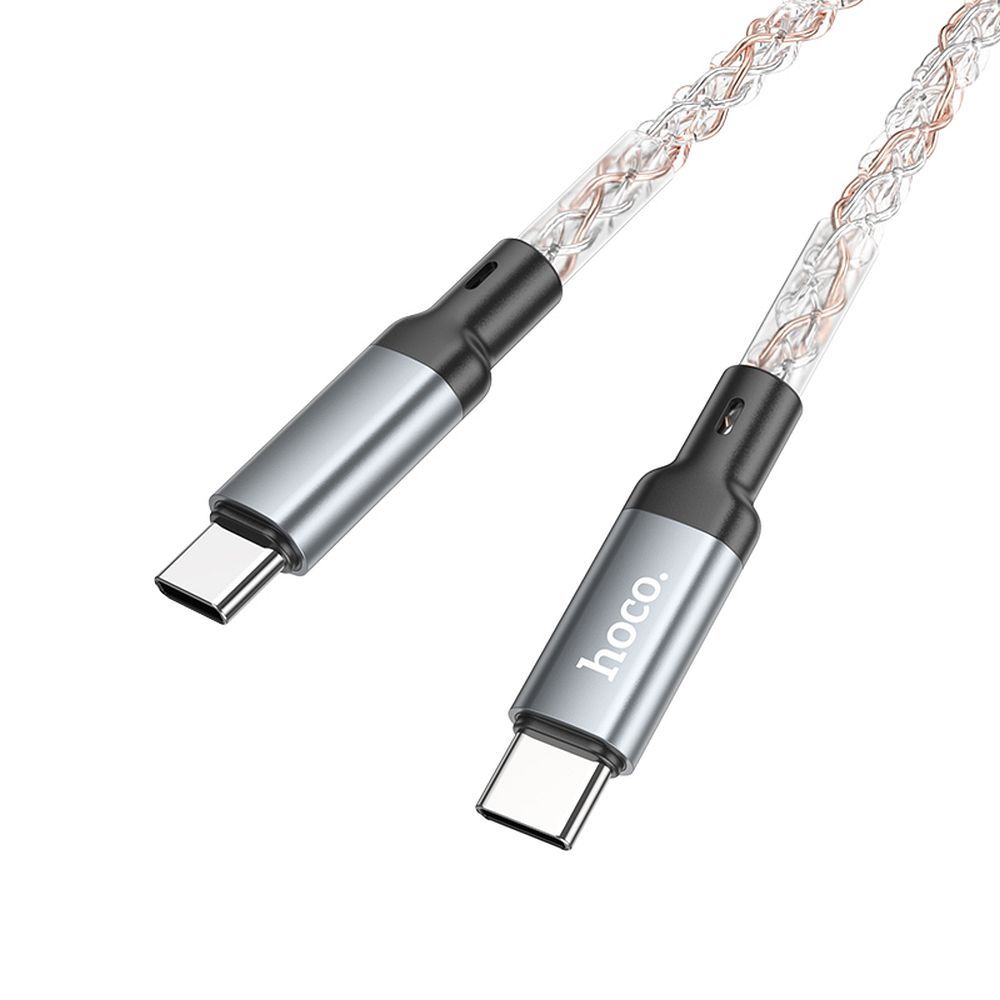 HOCO cable Type C to Type C 3A 60W U112 1 m gray