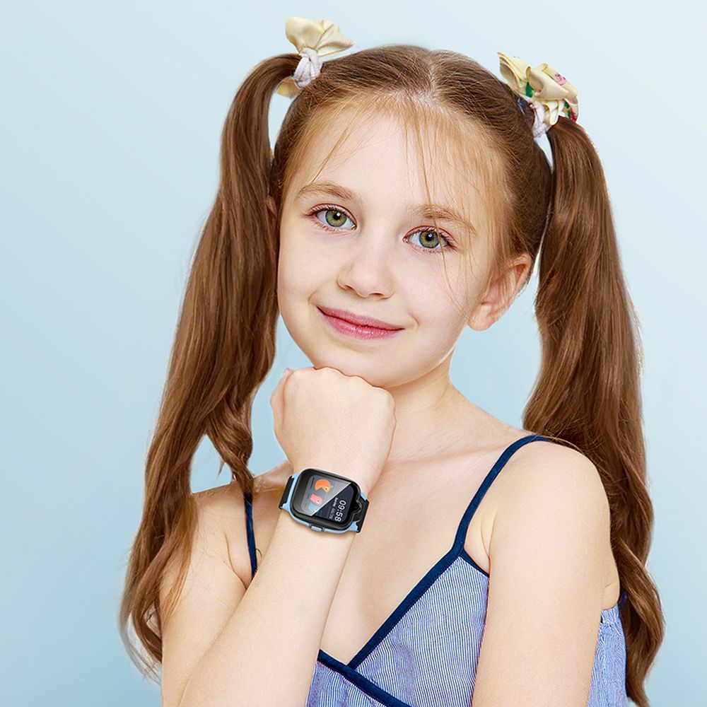 HOCO smartwatch for kids with call function 4G Y104 blue