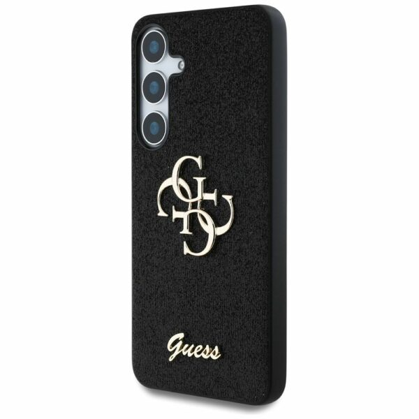 Θήκη Κινητού GUESS Samsung S25 Glitter Big 4G Μαύρη