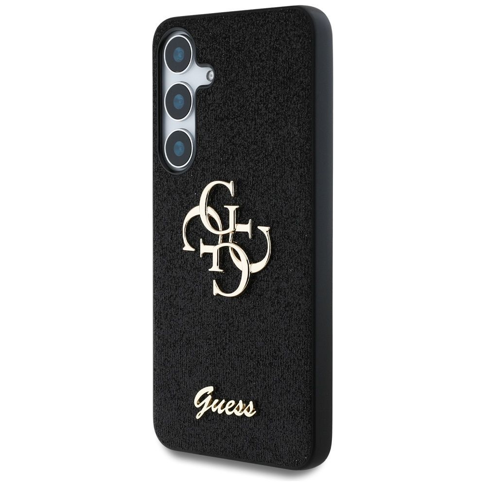 Θήκη Κινητού GUESS Samsung S25 Glitter Big 4G Μαύρη