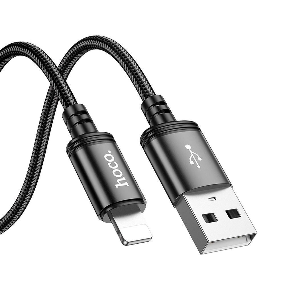 HOCO cable USB A to Lightning 2,4A X89 2 m black