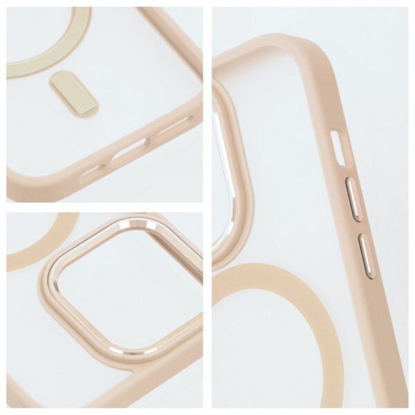 MATTE MAG COVER case compatible with MagSafe for IPHONE 16 Pro Max pink
