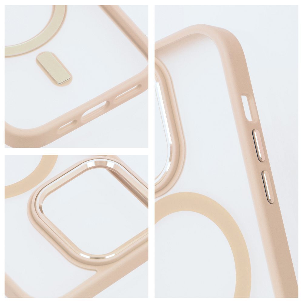 MATTE MAG COVER case compatible with MagSafe for IPHONE 16 Pro Max pink