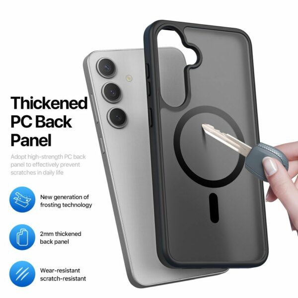DUX DUCIS case YIND compatible with MagSafe for SAMSUNG S25 Plus black