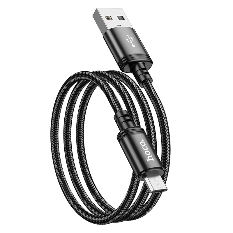 HOCO cable USB A to Micro USB 2,4A X89 1 m black