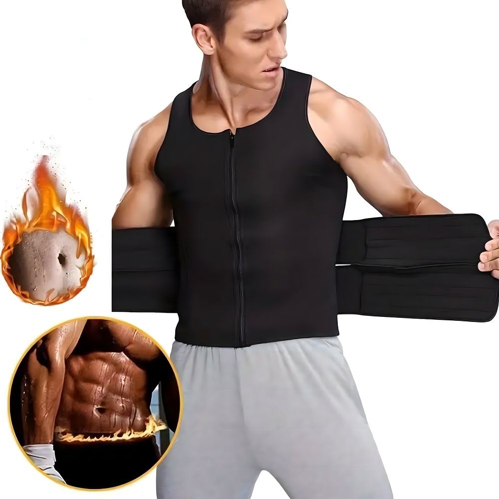 Men's training neoprene vest RC-K-1365 size S black