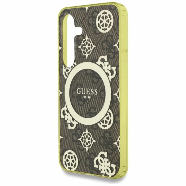Θήκη Κινητού GUESS Samsung S25 Magnetic IML Peony Brown
