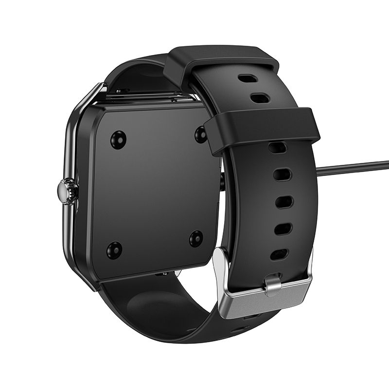 HOCO charging cable for smartwatch Y28 0,6 m black