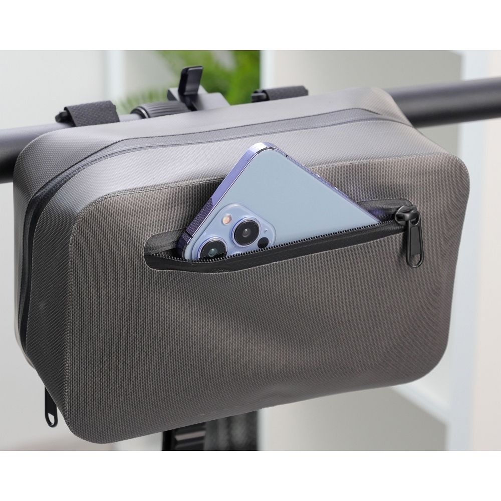 abe3c72ffd230443c96442fc7ec47cec Handlebar bag for bike / scooter waterproof with zipper FSBFB-674 blue