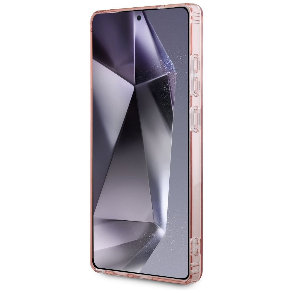 Θήκη Κινητού GUESS για Samsung S25 Ultra Ροζ με Μαγνητικό Κούμπωμα & Στρας