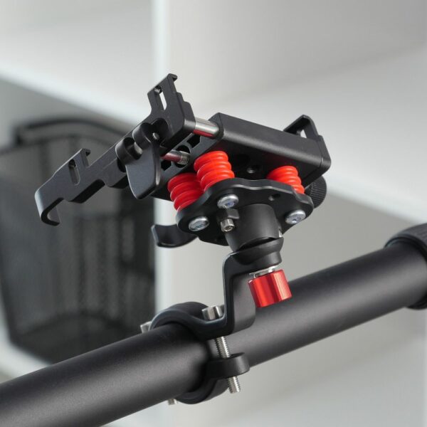 Bike / scooter aluminium holder for mobile phone FSBHD-106-6 black