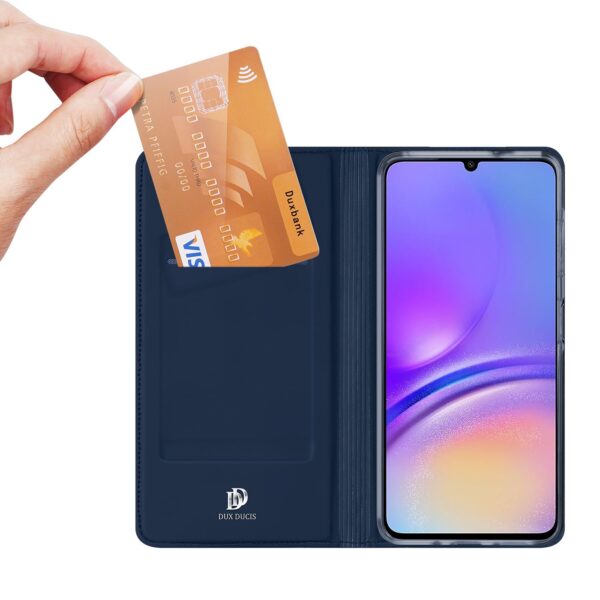 DUX DUCIS wallet case SKIN PRO for SAMSUNG A06 5G blue