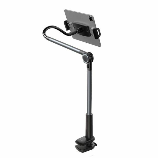 BASEUS desk holder rotative adjustable for phone tablet 4,7" - 12,9" grey