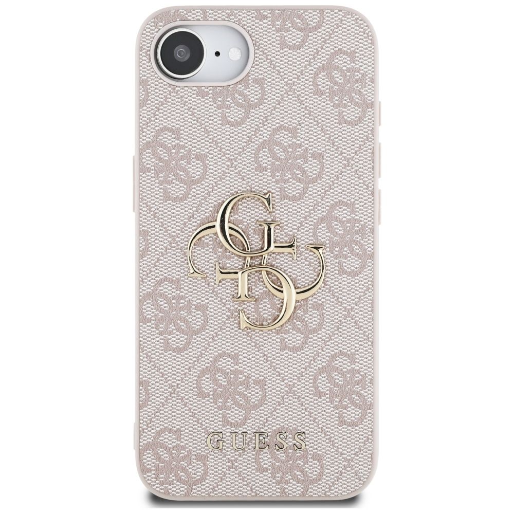 GUESS case for IPHONE 16e (SE 4 2025) GUHCPSE44GMGPI (4G PU Big Logo) pink