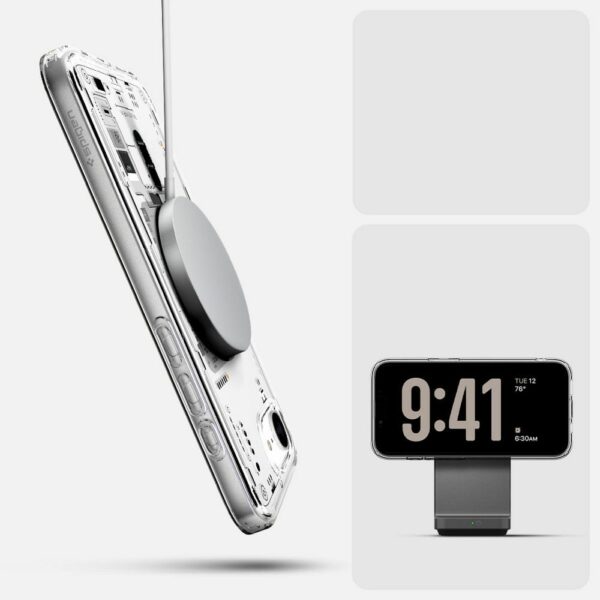 SPIGEN case ULTRA HYBRID MAG compatible with MagSafe for IPHONE 16E 2025 neo one