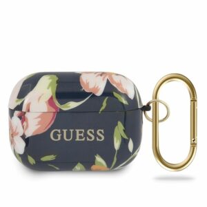GUESS case for APPLE AirPods Pro GUACAPTPUBKFL03 (N.3 Flower Collection) blue