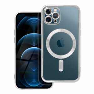 ELECTRO MAG COVER case compatible with MagSafe for IPHONE 11 Pro silver