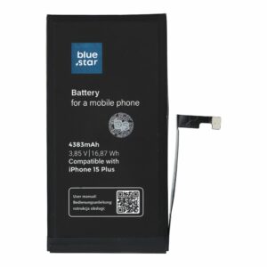 BLUE STAR HQ battery for IPHONE 15 Plus 4383 mAh