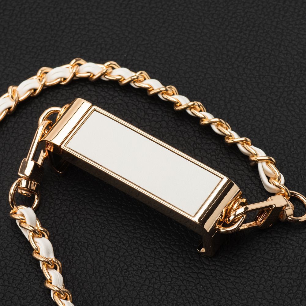 Chain / Rope with holder GLAMOUR fit all models 80mm max width WHITE