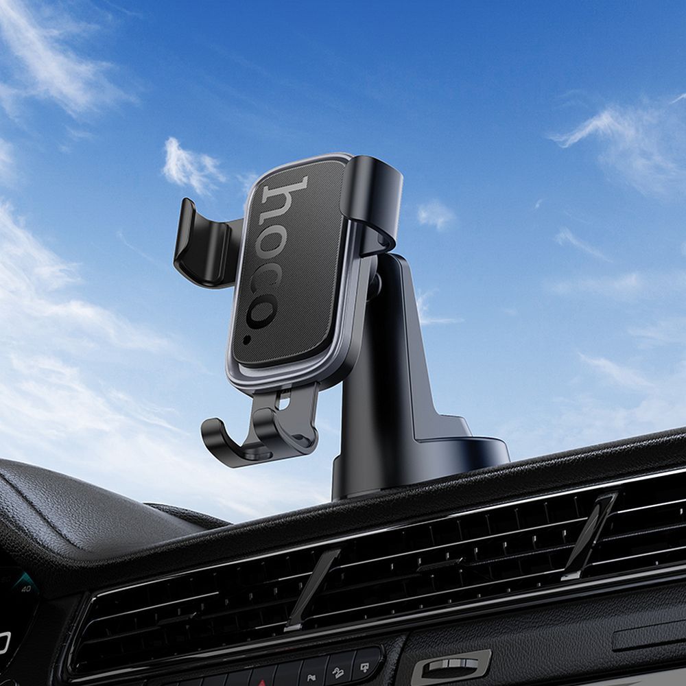 HOCO gravity car holder for dashboard H81 black metal gray