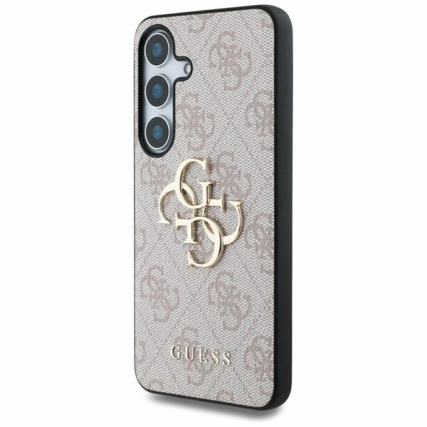 Θήκη Κινητού GUESS Samsung S25 GUHCS25S4GMGPI Ροζ Λογότυπο 4G PU