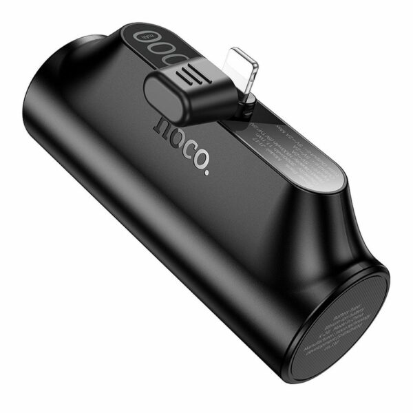 HOCO Powerbank 3000mAh με Ενσωματωμένο Lightning J147 Μαύρο