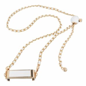 Chain / Rope with holder GLAMOUR fit all models 80mm max width WHITE