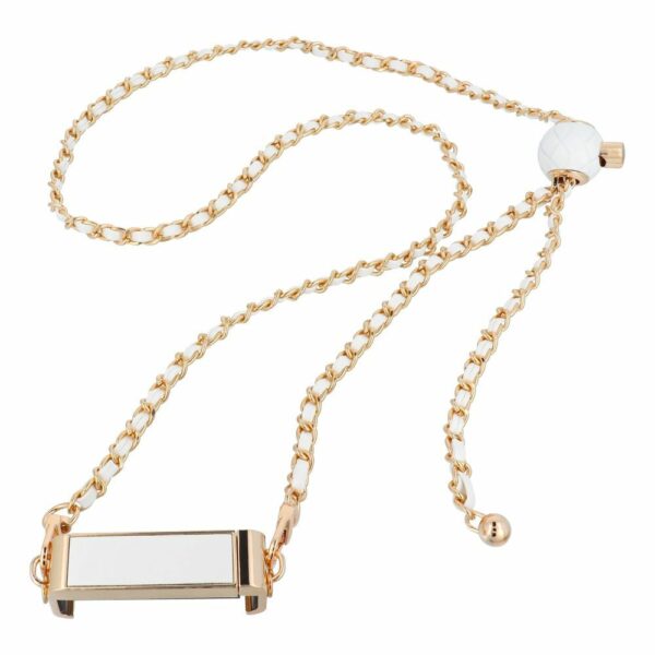 Chain / Rope with holder GLAMOUR fit all models 80mm max width WHITE