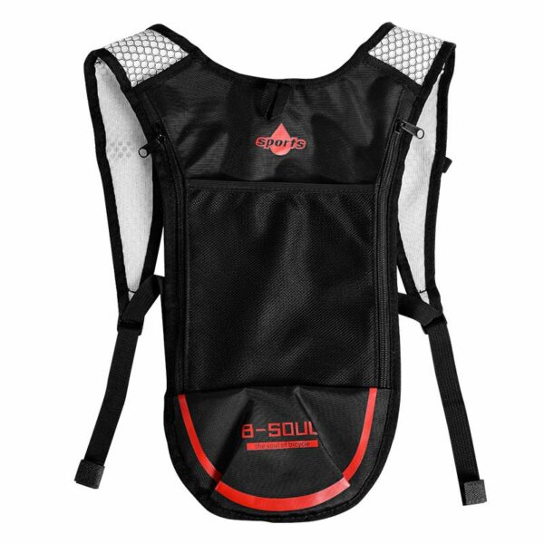 Outdoor cycling backpack red