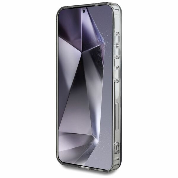 Θήκη Κινητού GUESS για Samsung S25 Μαύρη με Μαγνητικό Κούμπωμα & Στρας