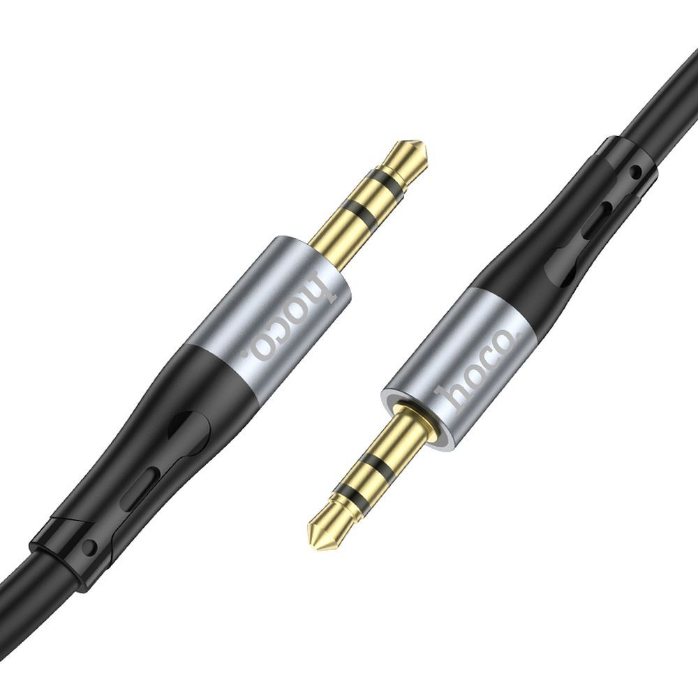 HOCO cable AUX Jack 3,5 mm (male) to Jack 3,5 mm (male) UPA22 1 m black