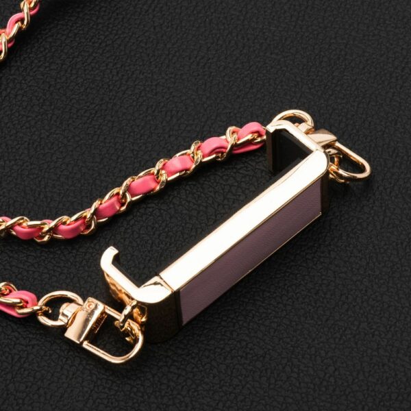 Chain / Rope with holder GLAMOUR fit all models 80mm max width PINK