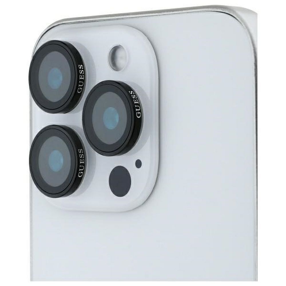 GUESS protective lens for IPHONE 16 Pro / 16 Pro Max GUCL163SAGK (Metal) black