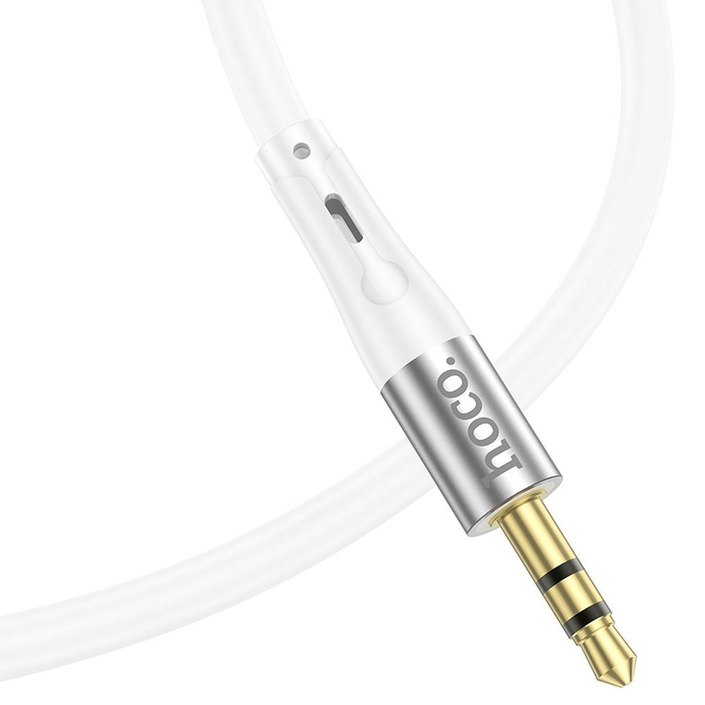 HOCO cable AUX Jack 3,5 mm to Lightning UPA22 1 m white