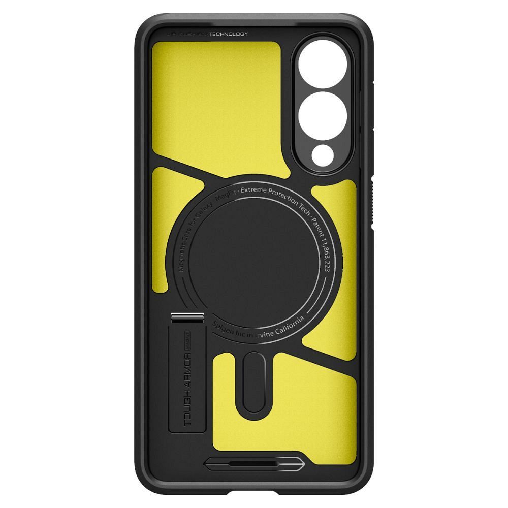 SPIGEN case TOUGH ARMOR compatible with MagSafe for SAMSUNG S25 Edge black